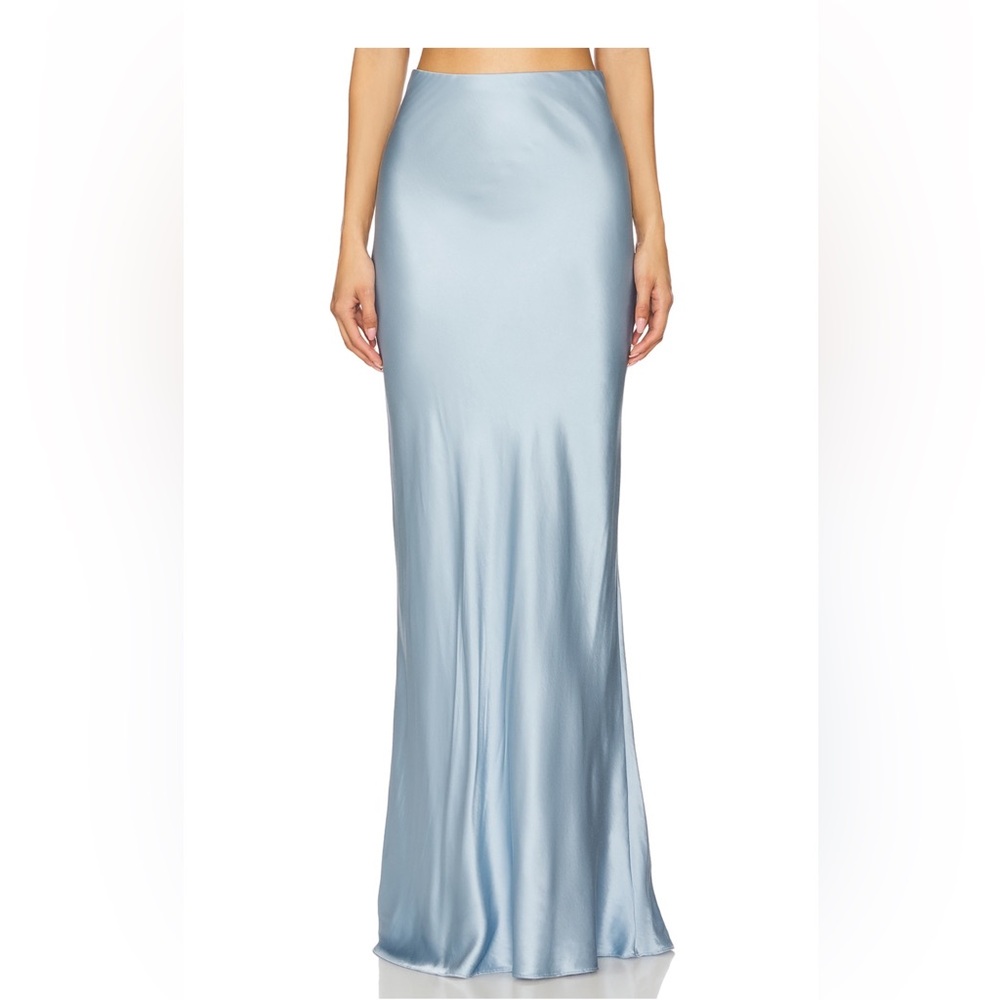 House of Harlow 1960 Light Blue Maxi Skirt